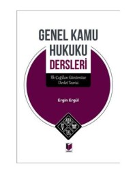 Genel Kamu Hukuku Dersleri - Adalet Yayınevi
