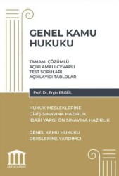 Genel Kamu Hukuku - Hukuk Mesleklerine Giriş Sınavlarına Hazırlık - Adalet Yayınevi