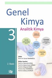 Genel Kimya 3 Analitik Kimya - Anı Yayıncılık