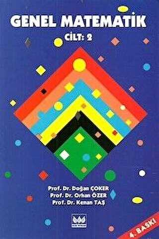 Bilim Yayınevi Genel Matematik 2 - Bilim Yayınevi