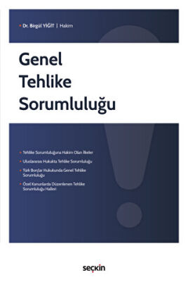 Genel Tehlike Sorumluluğu - 1
