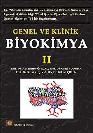 Genel ve Klinik Biyokimya 2 - İstanbul Tıp Kitabevi