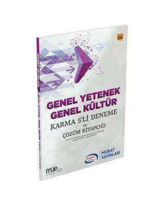 Murat Yayınları Genel Yetenek Genel Kültür Karma 5`li Deneme ve Çözüm Kitapçığı