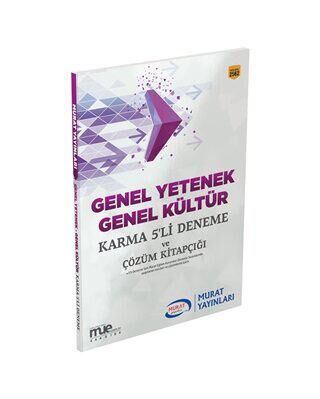 Murat Yayınları Genel Yetenek Genel Kültür Karma 5`li Deneme ve Çözüm Kitapçığı - 1