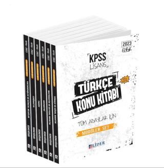 Lider Yayınları Genel Yetenek - Genel Kültür Lisans 6`lı Modül Konu Anlatımı - 1