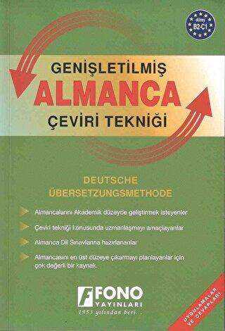 Genişletilmiş Almanca Çeviri Tekniği - Fono Yayınları