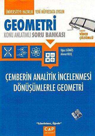 Geometri Çemberin Analitik İncelenmesi Dönüşümlerle Geometri Konu Anlatımlı Soru Bankası Çap Yayınları