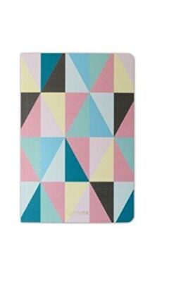 Geometrik Yazılı Twins 2 Defter Takım - 2