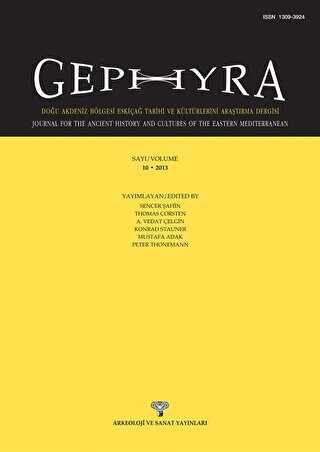 Gephyra Sayı 10 - Volume 10 - 2013