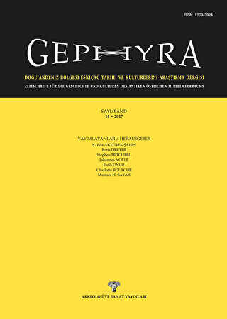 Gephyra Sayı 14 - Volume 14 - 2017