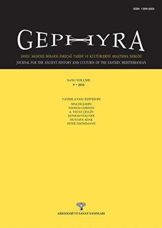 Gephyra Sayı 9 - Volume 9 - 2012 - Gephyra