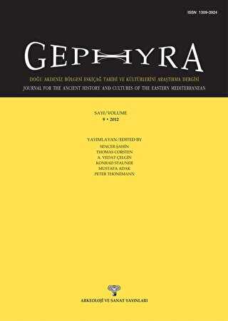 Gephyra Sayı 9 - Volume 9 - 2012