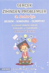 Gerçekten Zihinden Problemler - 3. Sınıflar İçin Sayısal Yetenek - Altın Nokta Basım Yayın