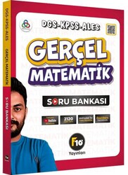F10 Yayınları Gerçel Matematik DGS KPSS ALES Soru Bankası - F10 Yayınları