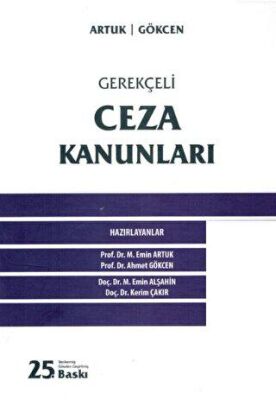 Gerekçeli Ceza Kanunları - 1
