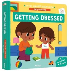 Getting Dressed - My First Animated Board Book - Auzou Books