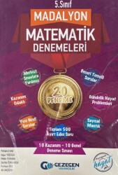 5. Sınıf Madalyon Matematik Denemeleri - Gezegen Yayıncılık