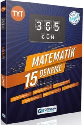 Gezegen Yayıncılık TYT Matematik 365 Gün 15 Deneme - 1