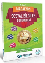 Gezegen Yayınları 5. Sınıf Sosyal Bilgiler Madalyon 20 Deneme - 2