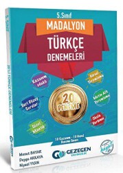 Gezegen Yayınları 5. Sınıf Türkçe Madalyon 20 Deneme - Gezegen Yayıncılık