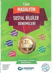 Gezegen Yayınları 7. Sınıf Madalyon Sosyal Bilgiler Denemeleri 20 Deneme - 2