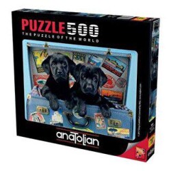 Anatolian Puzzle 500 Parça Gezgin Köpekler - Anatolian