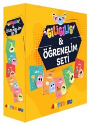 Giligilis ile Öğrenelim Seti - Eğitici Mini Karton Kitap Serisi - Artenino Yayıncılık