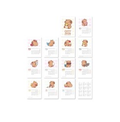 Gıpta 1217BRS My Bırd 12x17 Bristol Üçgen Takvim 2026 - 2