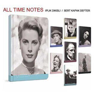 Gıpta All Time Notes İplik Dikiş Sert Kapak Defter A5 120 Yaprak Çizgili - 1