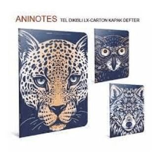 Gıpta Aninotes Defter Tel Dikiş Karton Kapak A4 60 Yaprak Kareli - 1