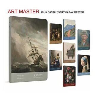 Gıpta Art Master Defter Çizgisiz İplik Dikişli Sert Kapak 120 Yaprak 17x24 Cm - 1