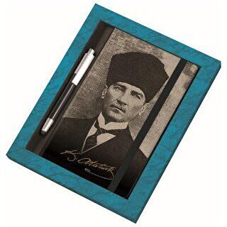 Gıpta 0S107 Atatürk Set 13X21 Günlük Ajanda+Touch Pen Kalem 2026 - 1