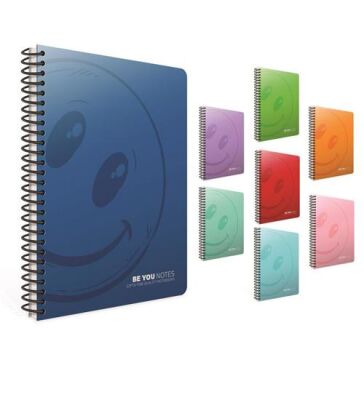 Gıpta Be You Notes Spiralli Karton Kapak Defter A4 100Yp Çizgili - 1