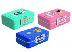 Gıpta Blue-Me Tondo Plastik Desenli Beslenme Kabı 1 Lt - Gıpta