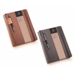 Gıpta Elite Spiralli Sert Kapak Defter 17X24 100 Yaprak Kareli - Gıpta