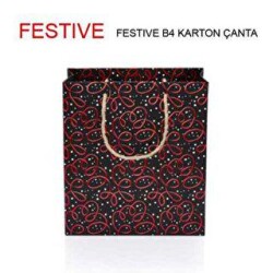 Gıpta Festıve B4 Karton Çanta - Gıpta