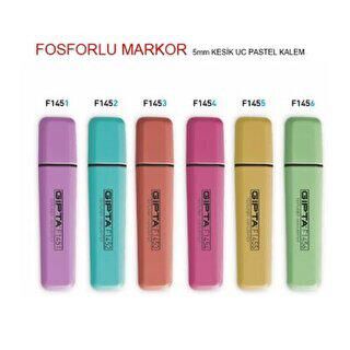 Gıpta Fosforlu Markör 5Mm Kesik Uç Pastel Turuncu - 1