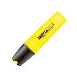 Gıpta Fosforlu Markör 5Mm Kesik Uç Sarı - Gıpta