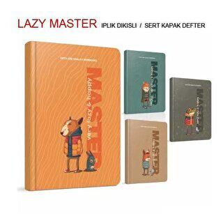Gıpta Lazy Master İplik Dikiş Sert Kapak Defter A5 120 Yaprak Çizgili - 1