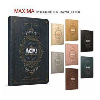 Gıpta Maxima Defter Çizgisiz İplik Dikiş Sert Kapak 120 Yaprak 13x21 Cm - 1