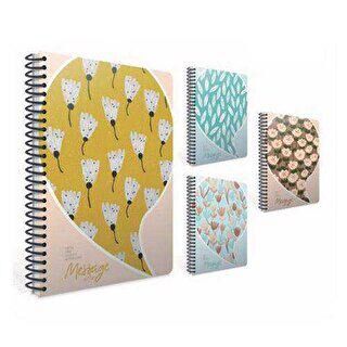 Gıpta Message Notes Spiralli Sert Kapak Defter 17X24 120 Yaprak Çizgili - 1