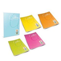 Gıpta Mica Güzel Yazı Defteri Dik Tel Dikiş Pp Kapak A5 40 Yaprak - Gıpta