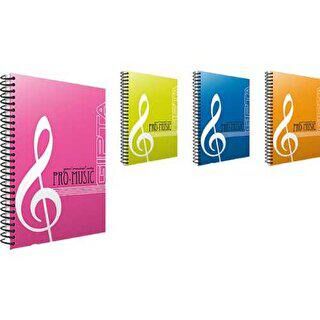 Gıpta Müzik Defteri Spiralli Pp Kapak A4 60 Yaprak - 1