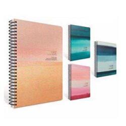 Gıpta Papernotes Spiralli Sert Kapak Defter 17X24 120 Yaprak Çizgili - Gıpta
