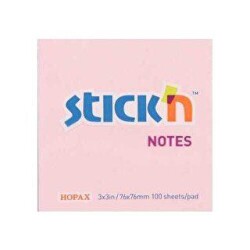 Gıpta Pastel Yapışkanlı Not Kağıdı 76X76 100 Yp Pembe 21148 - Gıpta