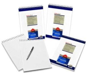 Gıpta Prisma Bloknot Kareli Spiralli Karton Kapak A5 100 Yaprak - 1