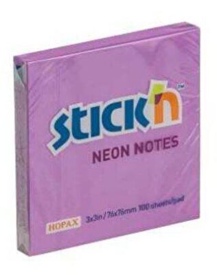 Gıpta Stickn 76X76 Neon Mor 100 Yaprak - 1