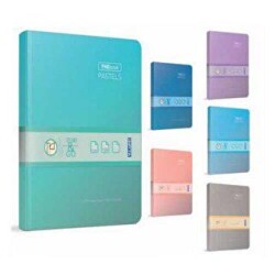 Gıpta Thebook Pastels Defter Çizgili İplik Dikiş Sert Kapak 160 Yaprak 14X20 Cm - Gıpta