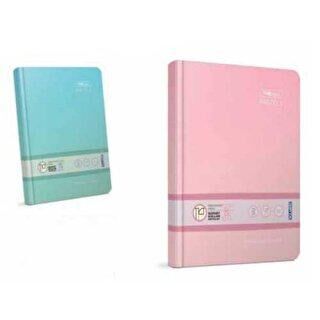 Gıpta Thebook Pastels İp Dikişli Sert Kapak Defter 17X24 Cm 160 Yaprak Kareli - 1