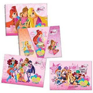 Gıpta Winx Resim Defteri Spiralli 15 Yaprak 17x24 Cm - 1